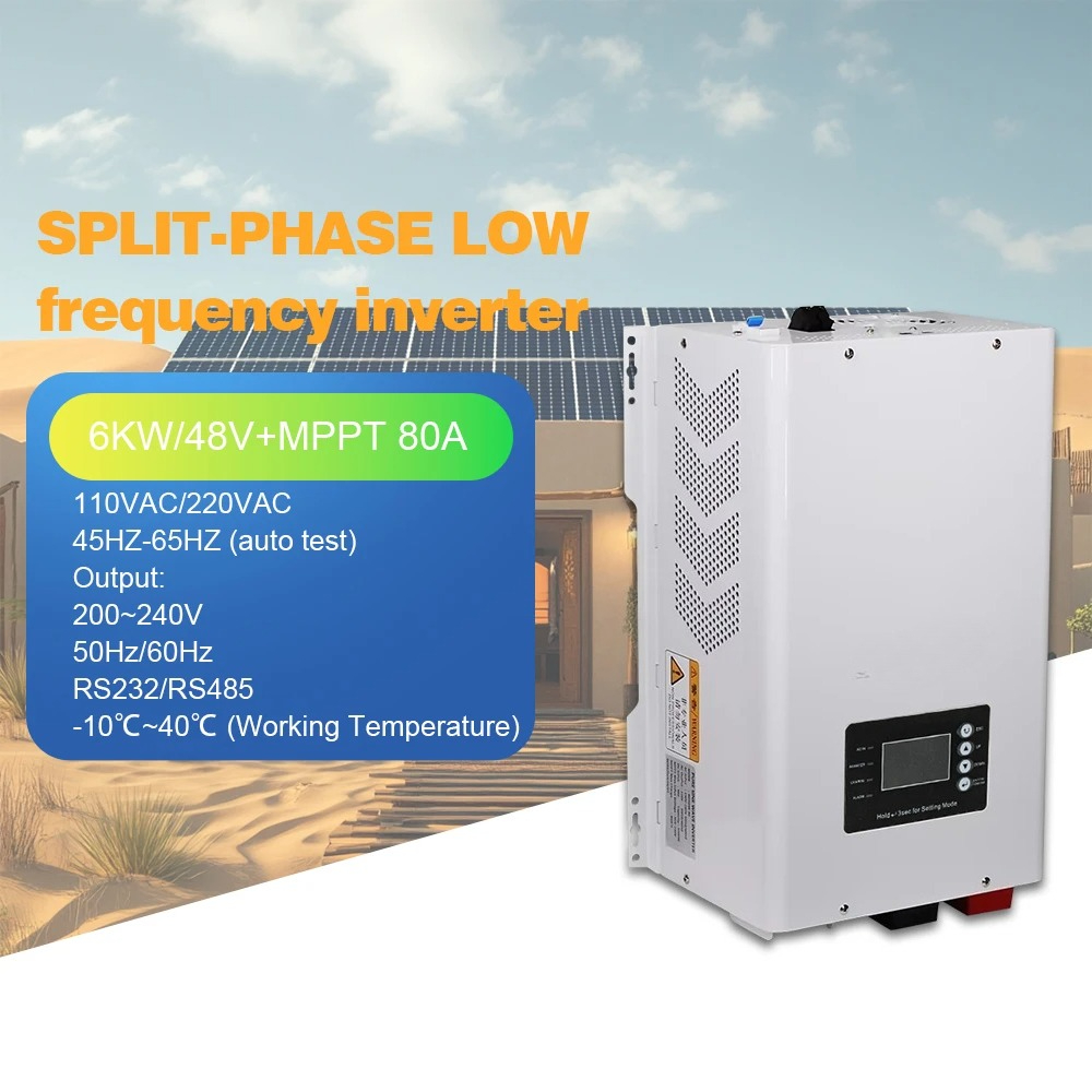 Inverter Surya Gelombang Sinus - Off Grid Solar Inverter 48V 6000W ulasan dan harga