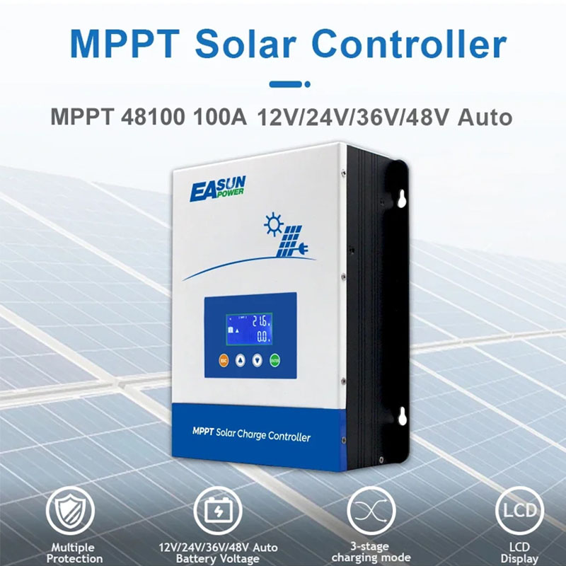 EASUN POWER 100A MPPT 48V Peng - Grid Tie Inverter Limiter 2000W ulasan dan harga