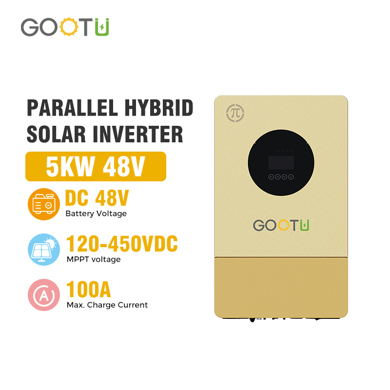 Inverter Surya Hybrid 5Kw 48V  - Parallel Solar Inverter 48V 5000W Mppt ulasan dan harga