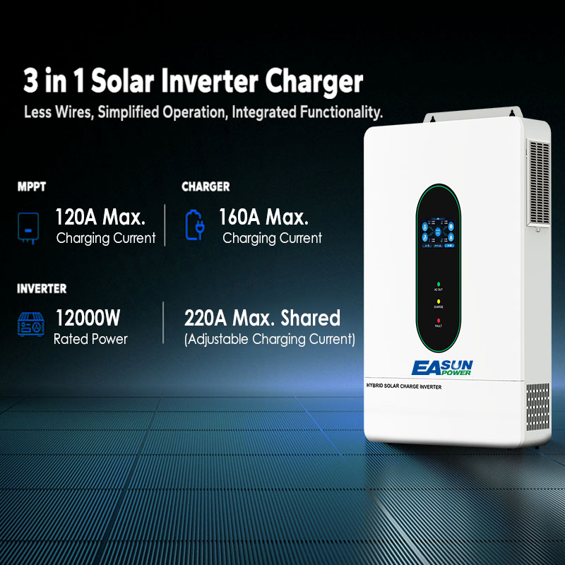 EASUN US 12KW 12000W Inverter  - Grid Tie Inverter Limiter 2000W ulasan dan harga