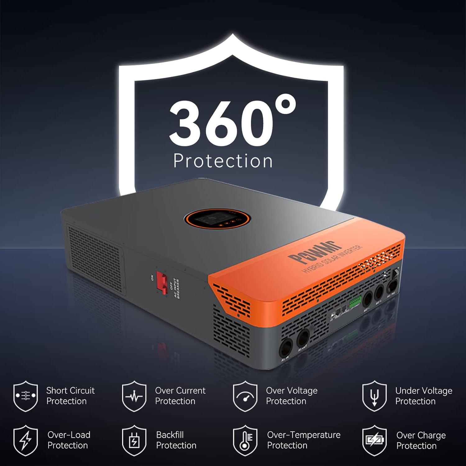 PowMr 10KW Inverter Fase Terpi - Split Phase Inverter 10Kw 110V 220V ulasan dan harga